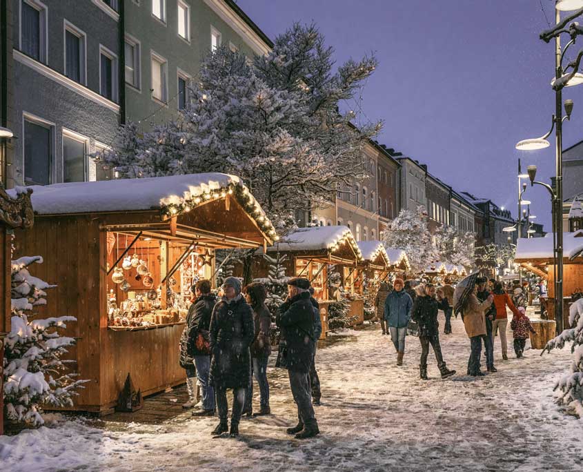Weihnachtsmarkt im Chiemgau