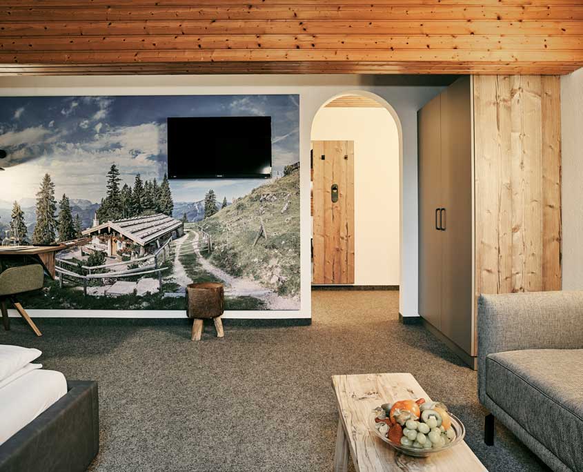 Deluxe Zimmer im Hotel Gabriele